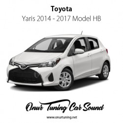 Toyota Yaris 2014 - 2017 Model Hb Bagaj Pandizot Rafı Şapkası