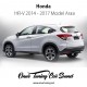 Honda HR-V 2014 - 2017 Model Arası Bagaj Pandizotu