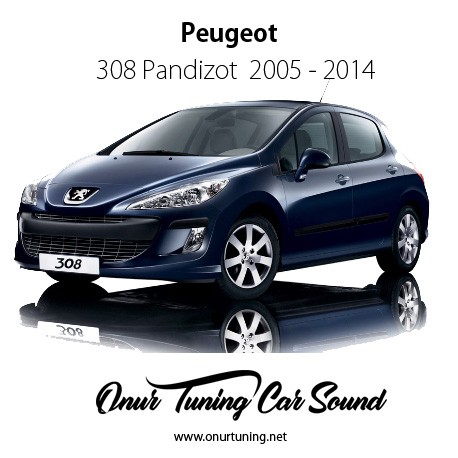 Peugeot 308 Bagaj Pandizot Rafı Şapkası