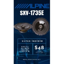 Alpine Sxv-1735 16.5 Cm 3 Yönlü Hoparlör