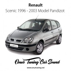 Renault Scenic Düz Katlanır Bagaj Pandizot Rafı