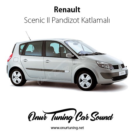 Renault Scenic 2 Katlamalı Pandizot Bagaj Rafı
